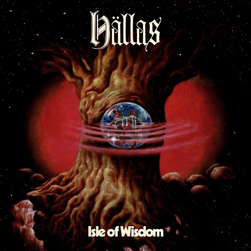 the album cover for Hällas - Isle Of Wisdom