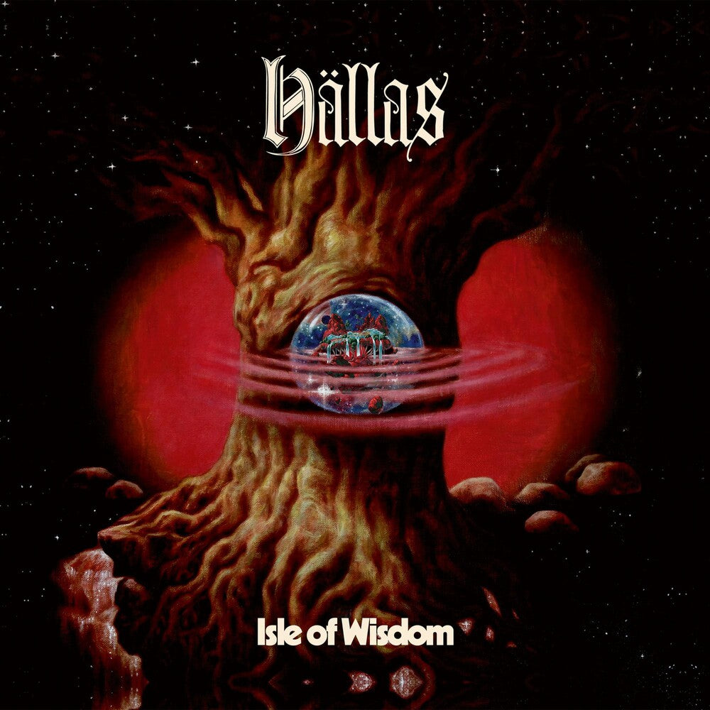 the album cover for Hällas - Isle Of Wisdom