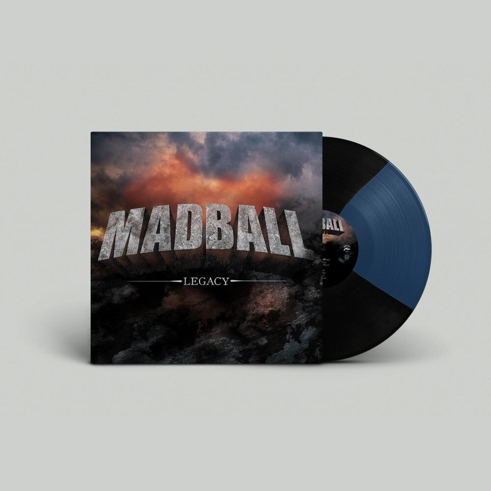 the album cover for Madball - Legacy (Blue) [Colored Vinyl] [Limited Edition] [180 Gram]