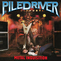 the album cover for Piledriver - Metal Inquisition