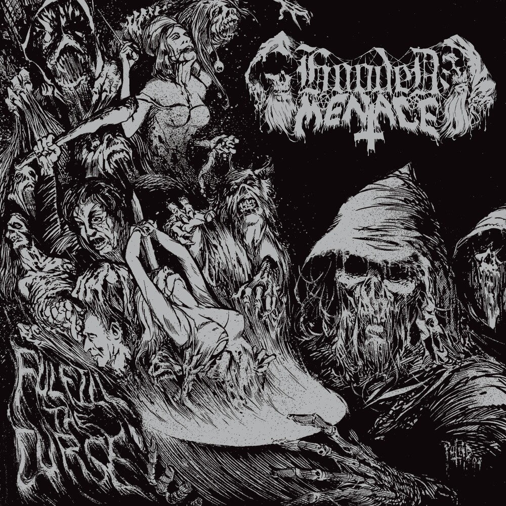 the album cover for Hooded Menace - Fulfill The Curse