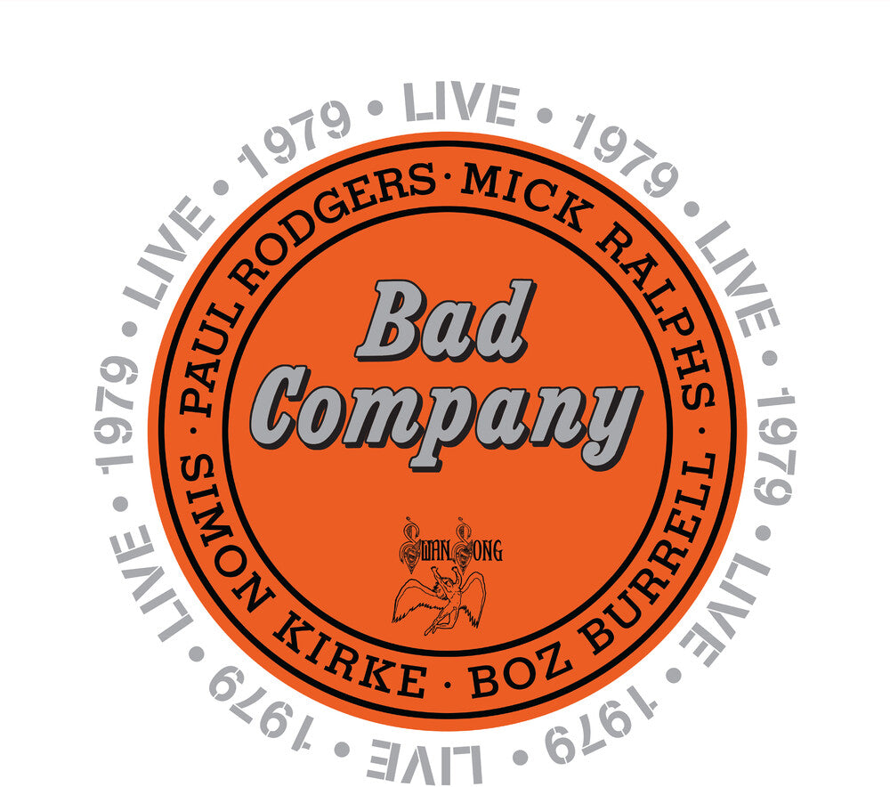 the album cover for Bad Company - Live 1979 [RSD 2022]
