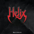 the album cover for Helix - Best Of 1983-2012 [Red LP]