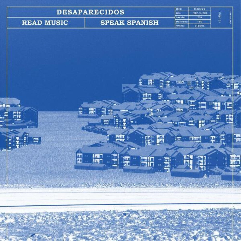 the album cover for Desaparecidos - Read Music/Speak Spanish: Remastered