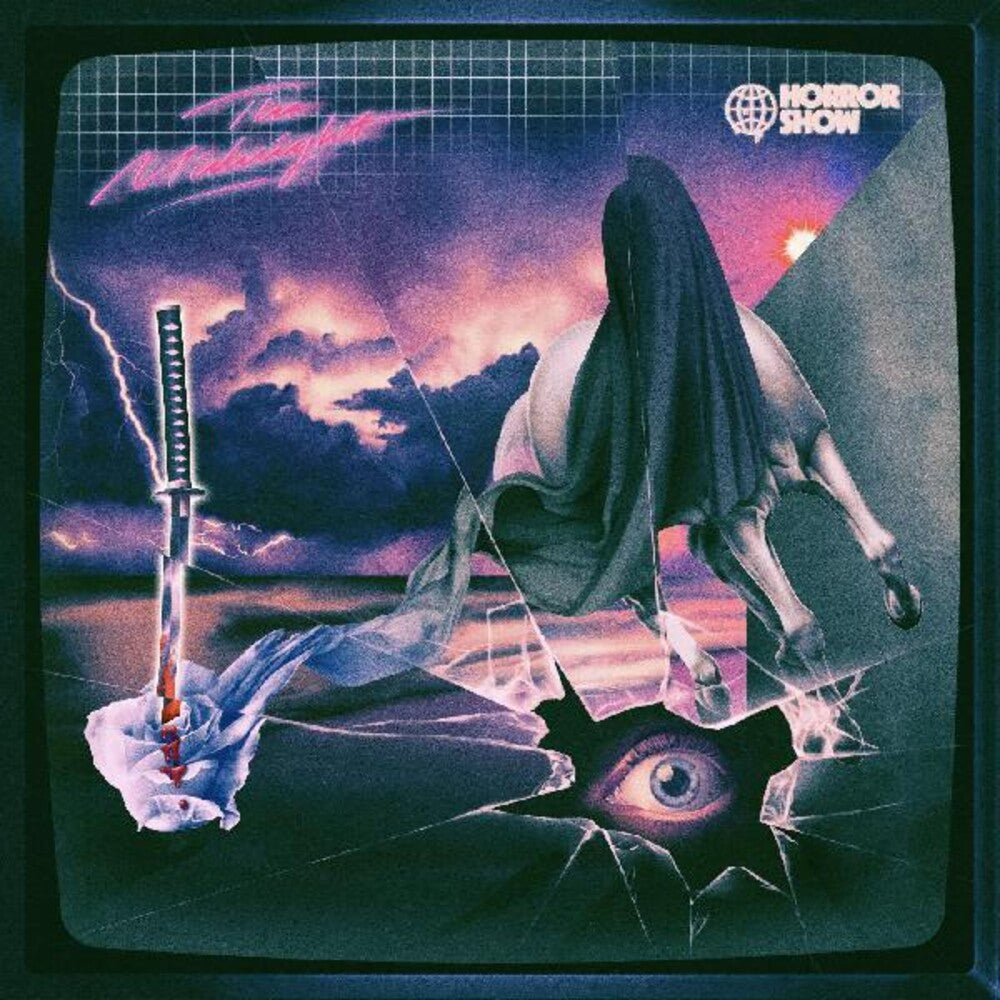 the album cover for The Midnight - Horror Show [Bloodshot Splatter LP]