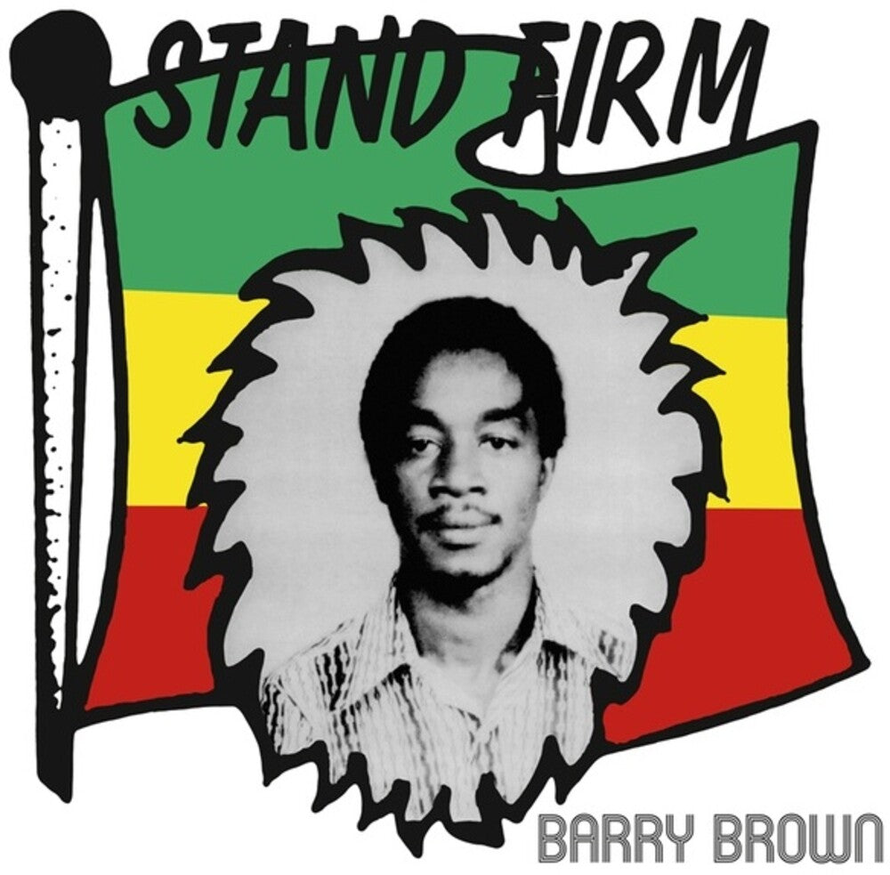 the album cover for Barry Brown - Stand Firm