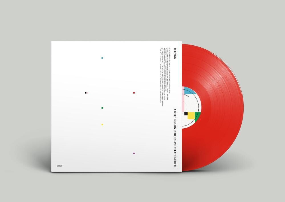 the album cover for The 1975 - Brief Inquiry Into Online Relationships [Colored Vinyl]