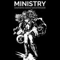 the album cover for Ministry - Dancing Madly Backwards