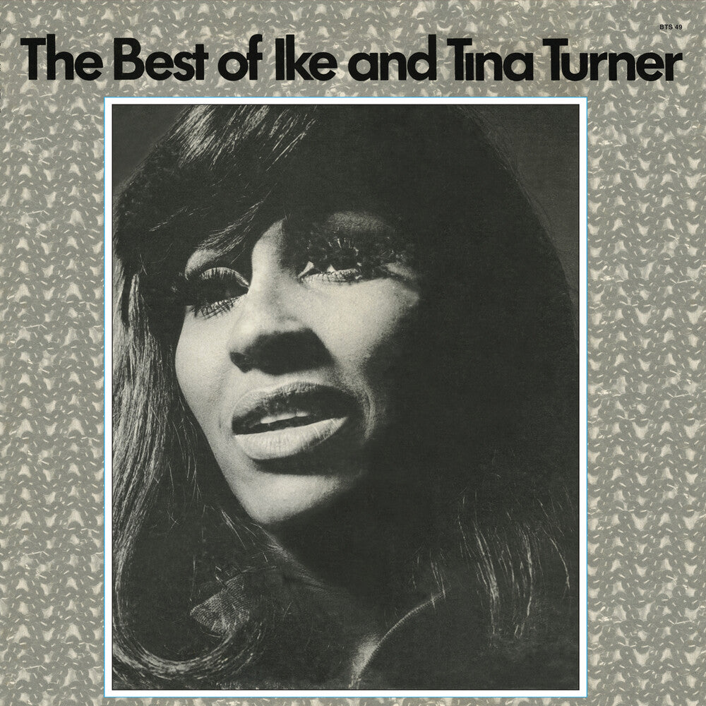 the album cover for Ike Turner  & Tina - Best Of (Red & Blue Splatter) (Blue) [Colored Vinyl] (Red)