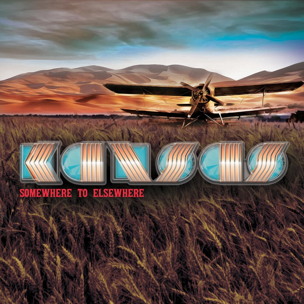 the album cover for Kansas - Somewhere To Elsewhere: Reissue [Limited Edition Silver 2LP]