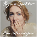 the album cover for Regina Spektor - Home, before and after