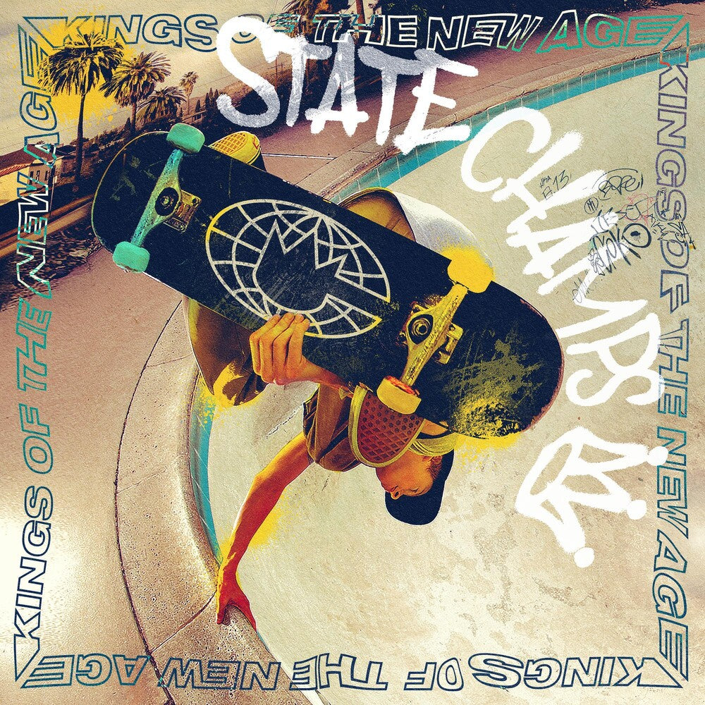 the album cover for State Champs - Kings Of The New Age