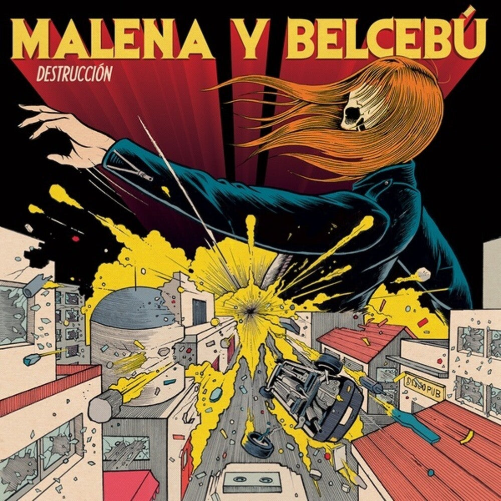 the album cover for Malena Y Belcebu - Destruccion