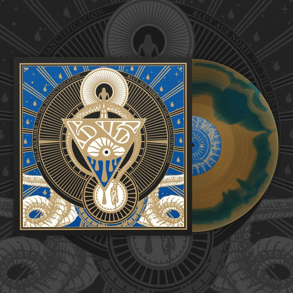 the album cover for Blut Aus Nord - 777 - The Desanctification