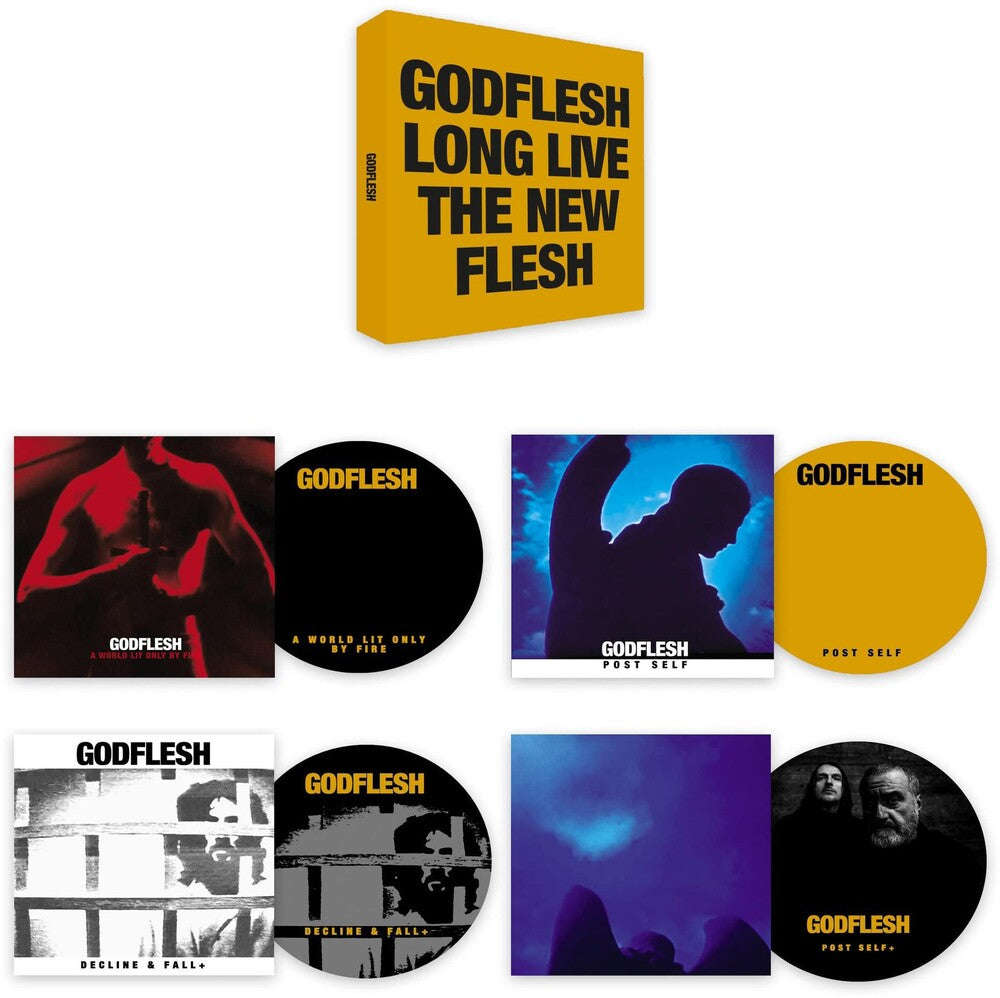 the album cover for Godflesh - Long Live The New Flesh