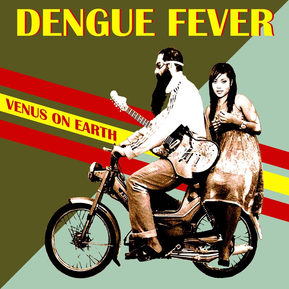 the album cover for Dengue Fever - Venus On Earth