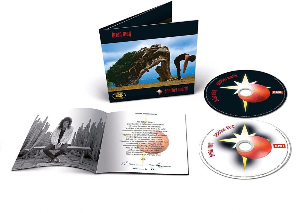 the album cover for Brian May - Another World: Remastered [2CD]