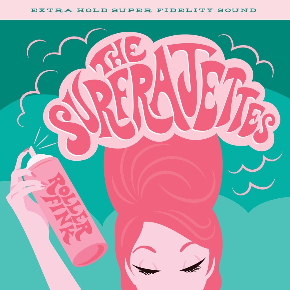 the album cover for The Surfrajettes - Roller Fink