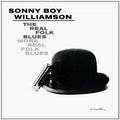 the album cover for Sonny Williamson Boy - Real Folk Blues / More Real Folk Blues