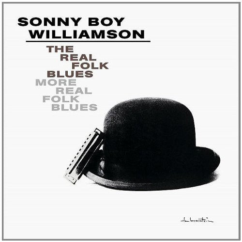 the album cover for Sonny Williamson Boy - Real Folk Blues / More Real Folk Blues