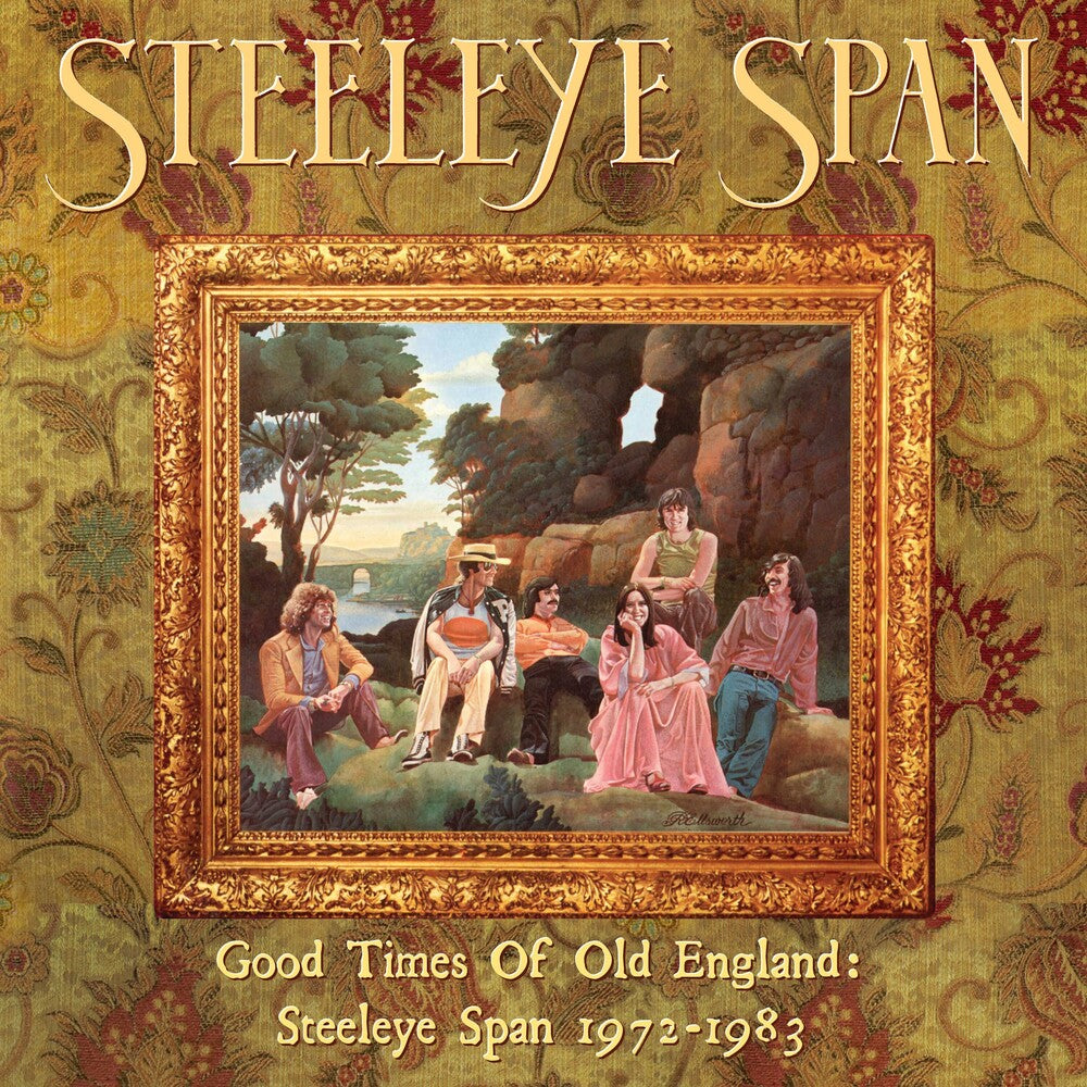 the album cover for Steeleye Span - Good Times Of Old England: Steeleye Span 1972-1983