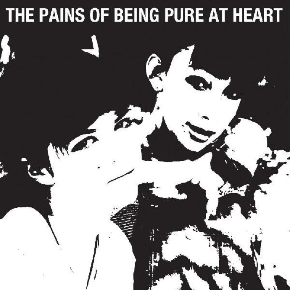 the album cover for The Pains Of Being Pure At Heart - The Pains of Being Pure At Heart [Limited Edition White/Pink/Yellow LP]