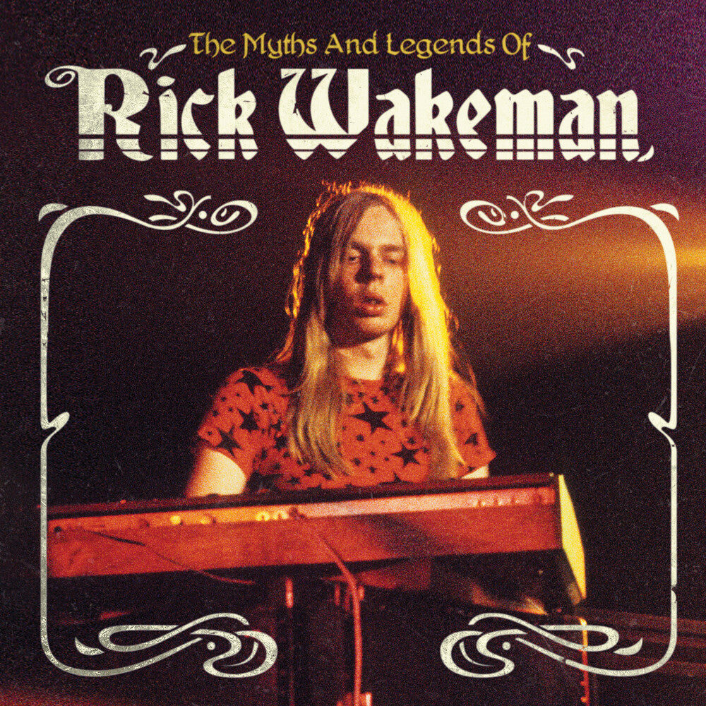 the album cover for Rick Wakeman - Myths & Legends Of Rick Wakeman (Box) (Clam)
