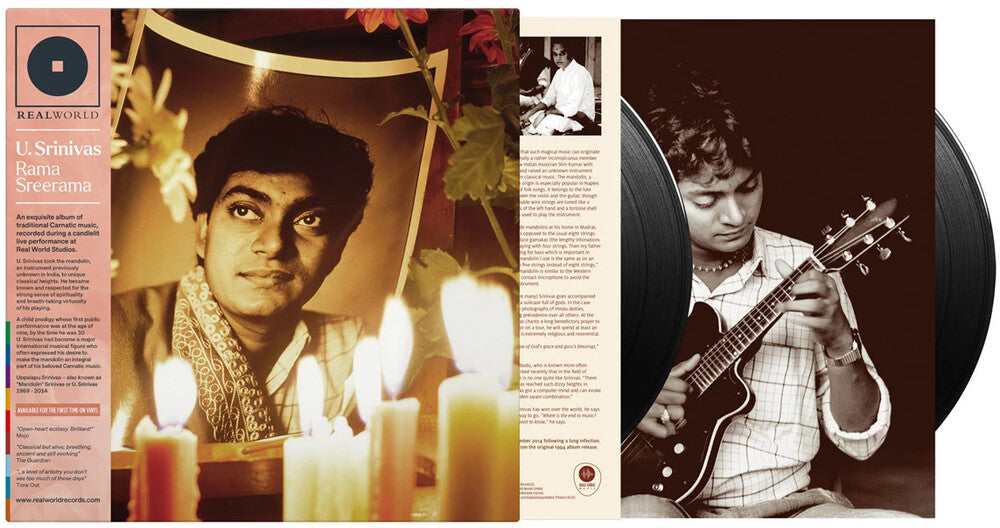 the album cover for U Srinivas . - Rama Sreerama (Uk)