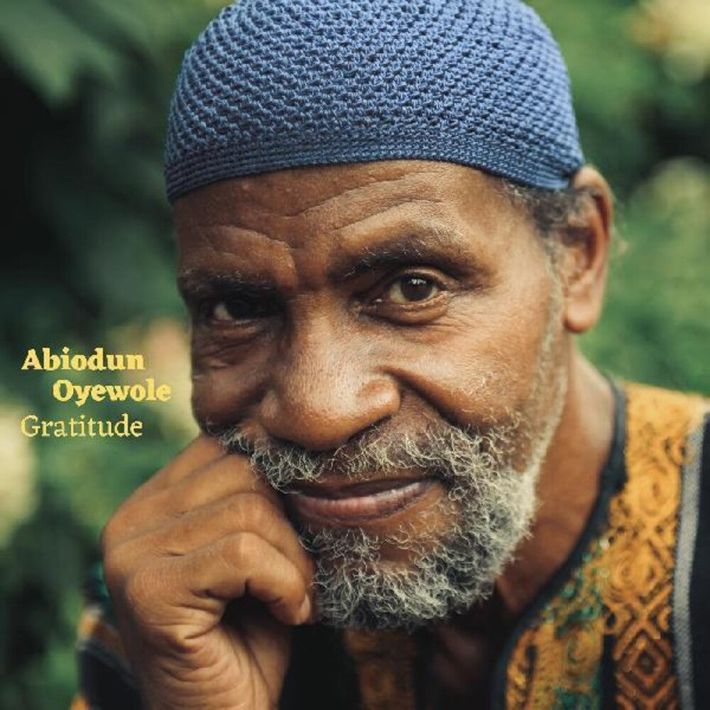 the album cover for Abiodun Oyewole - Gratitude (Can)