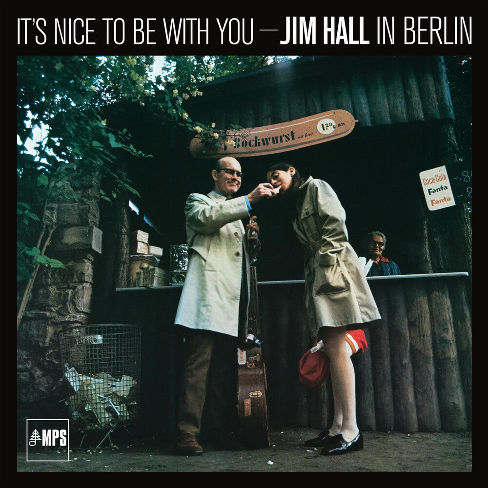the album cover for Jim Hall - It's Nice To Be With You - Jim Hall In Berlin