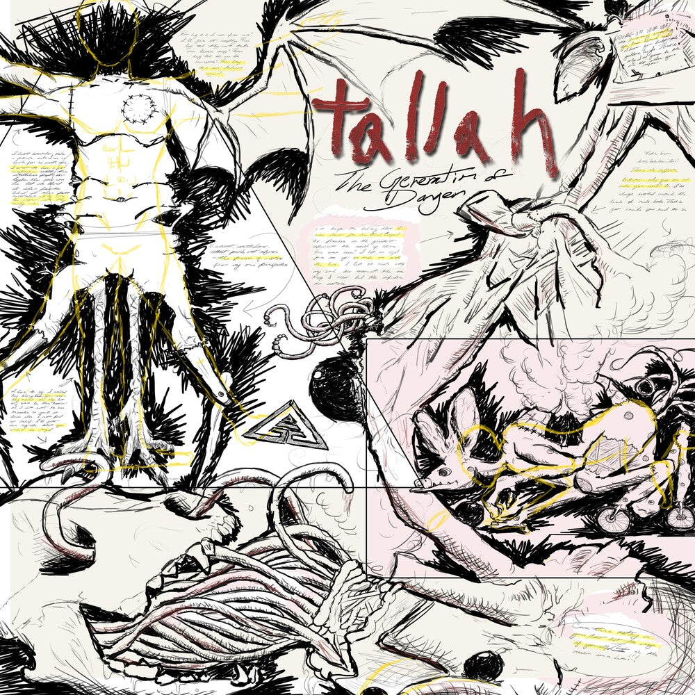 the album cover for Tallah - The Generation Of Danger [2LP]