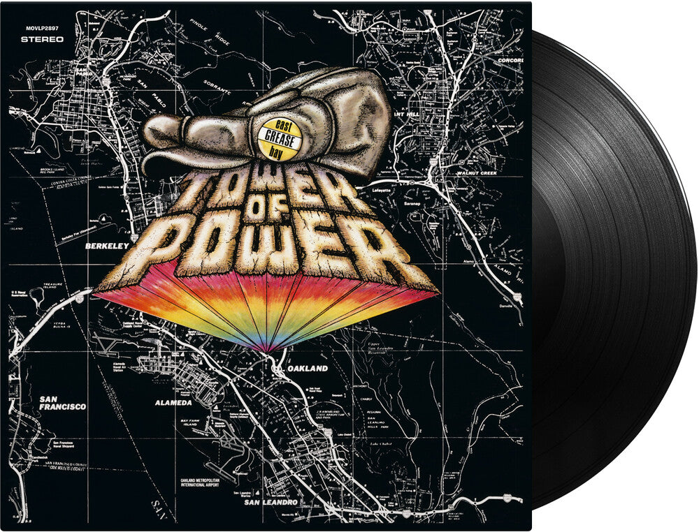 the album cover for Tower Of Power - East Bay Grease (Blk) [180 Gram] (Hol)