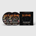 the album cover for Def Leppard - Diamond Star Halos