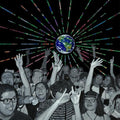 the album cover for Superorganism - World Wide Pop [Indie Exclusive Limited Edition Gold LP]