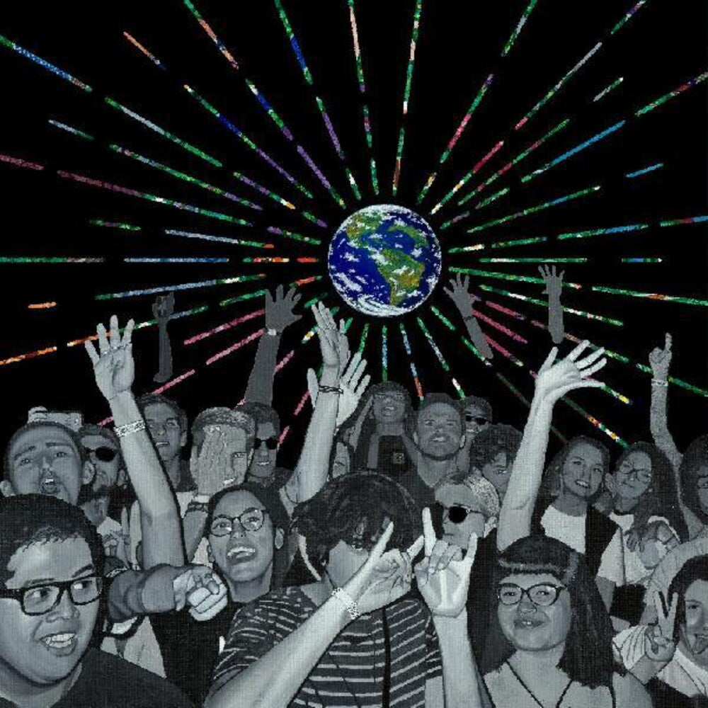 the album cover for Superorganism - World Wide Pop