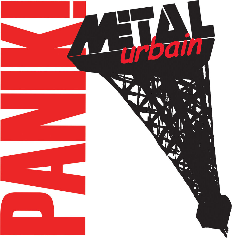 the album cover for Metal Urbain - Panik! (Red) [Colored Vinyl] (Gate) [Limited Edition] (Red)
