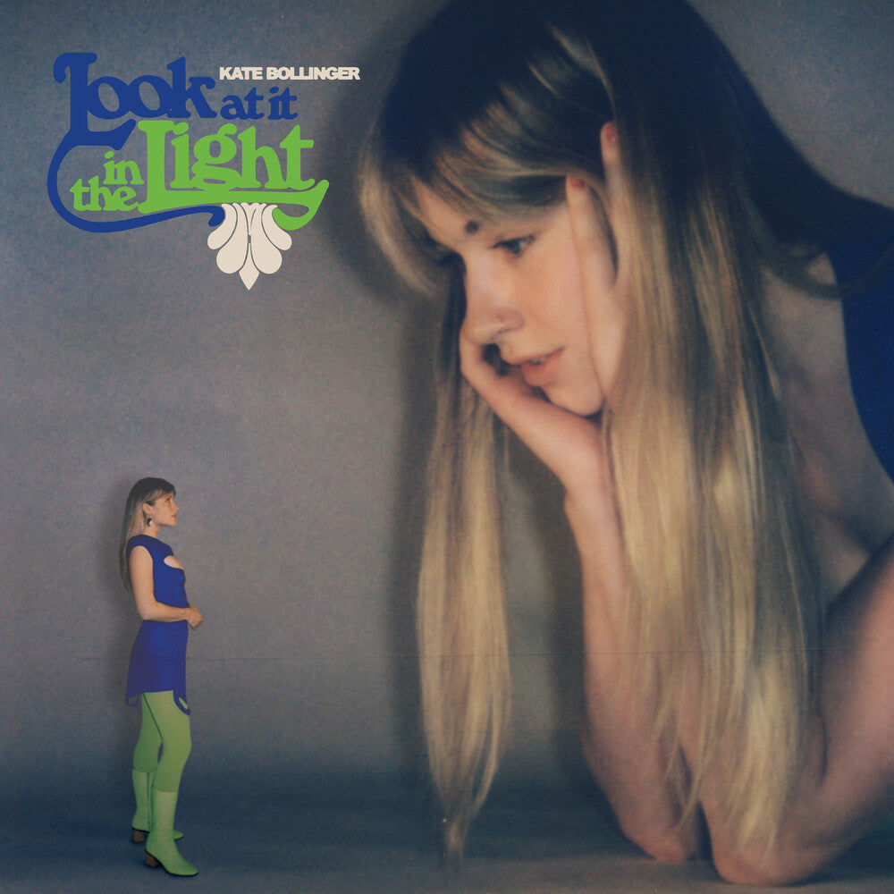the album cover for Kate Bollinger - Look at it in the Light EP [Dark Blue Marble Vinyl]