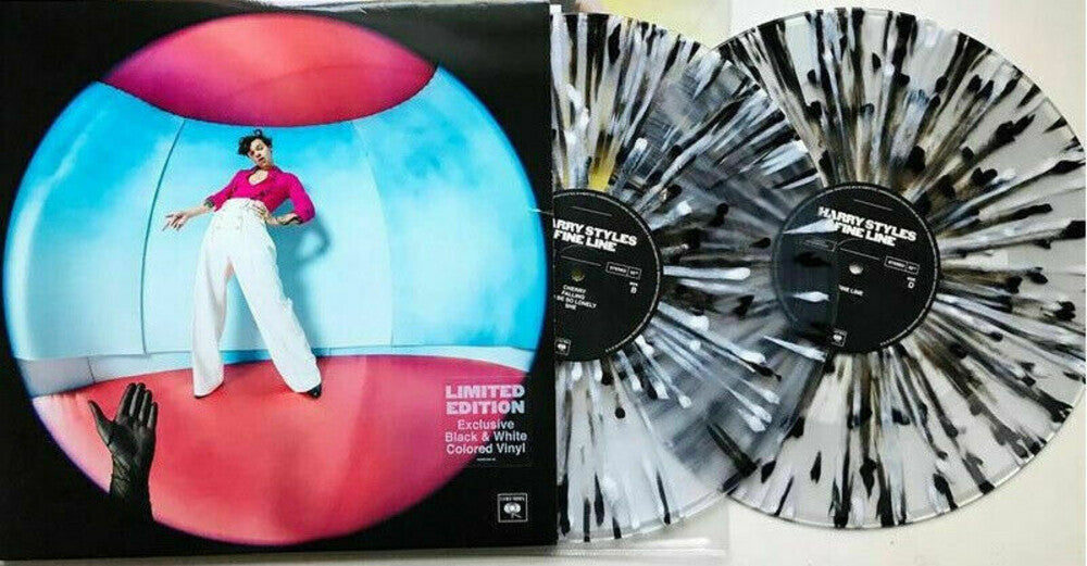 the album cover for Harry Styles - Fine Line (Blk) [Colored Vinyl] [Limited Edition] (Wht) (Ita)