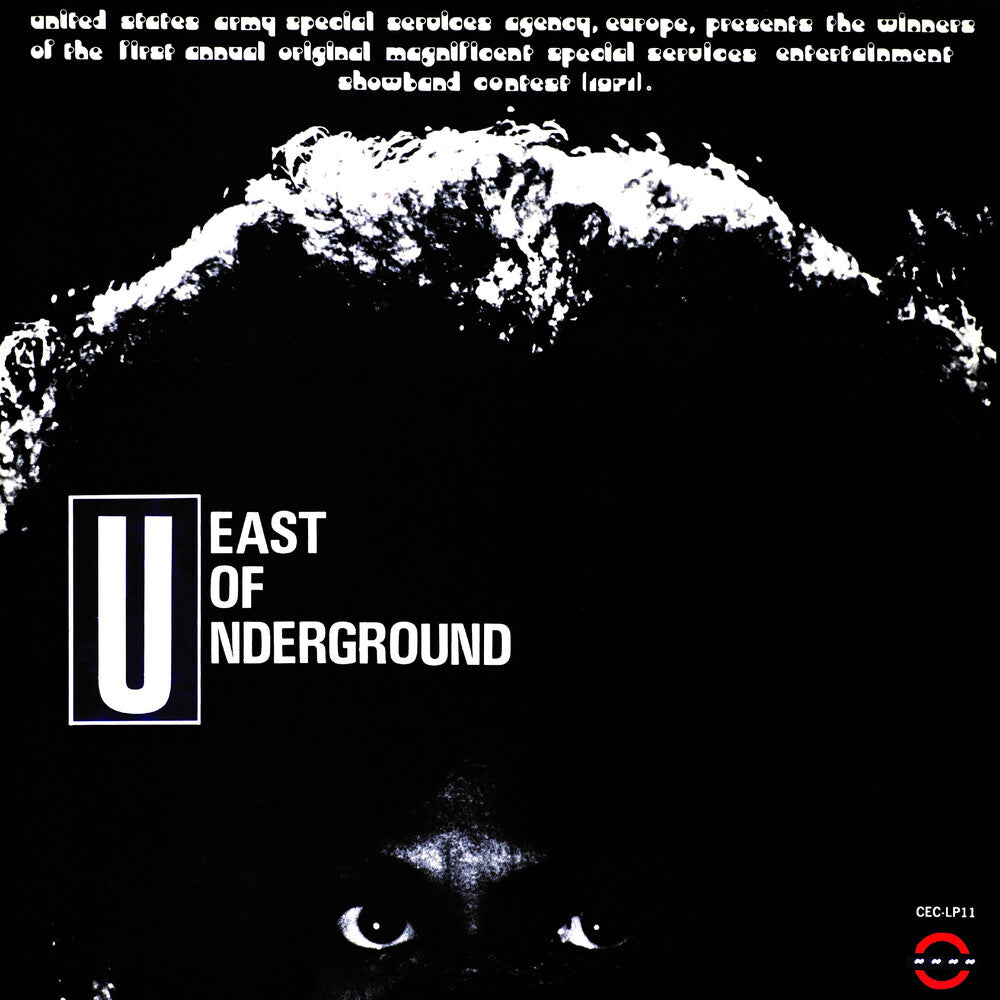 the album cover for East Of Underground - East Of Underground