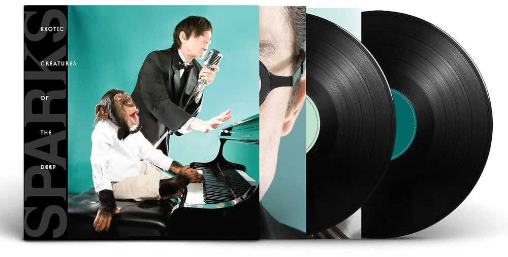 the album cover for Sparks - Exotic Creatures Of The Deep