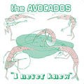 the album cover for Avocados - I Never Knew