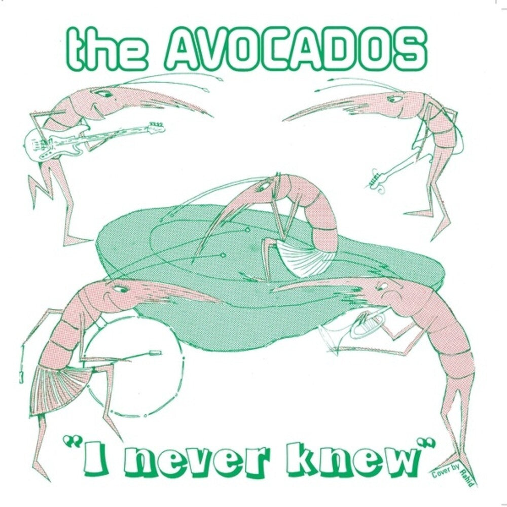 the album cover for Avocados - I Never Knew