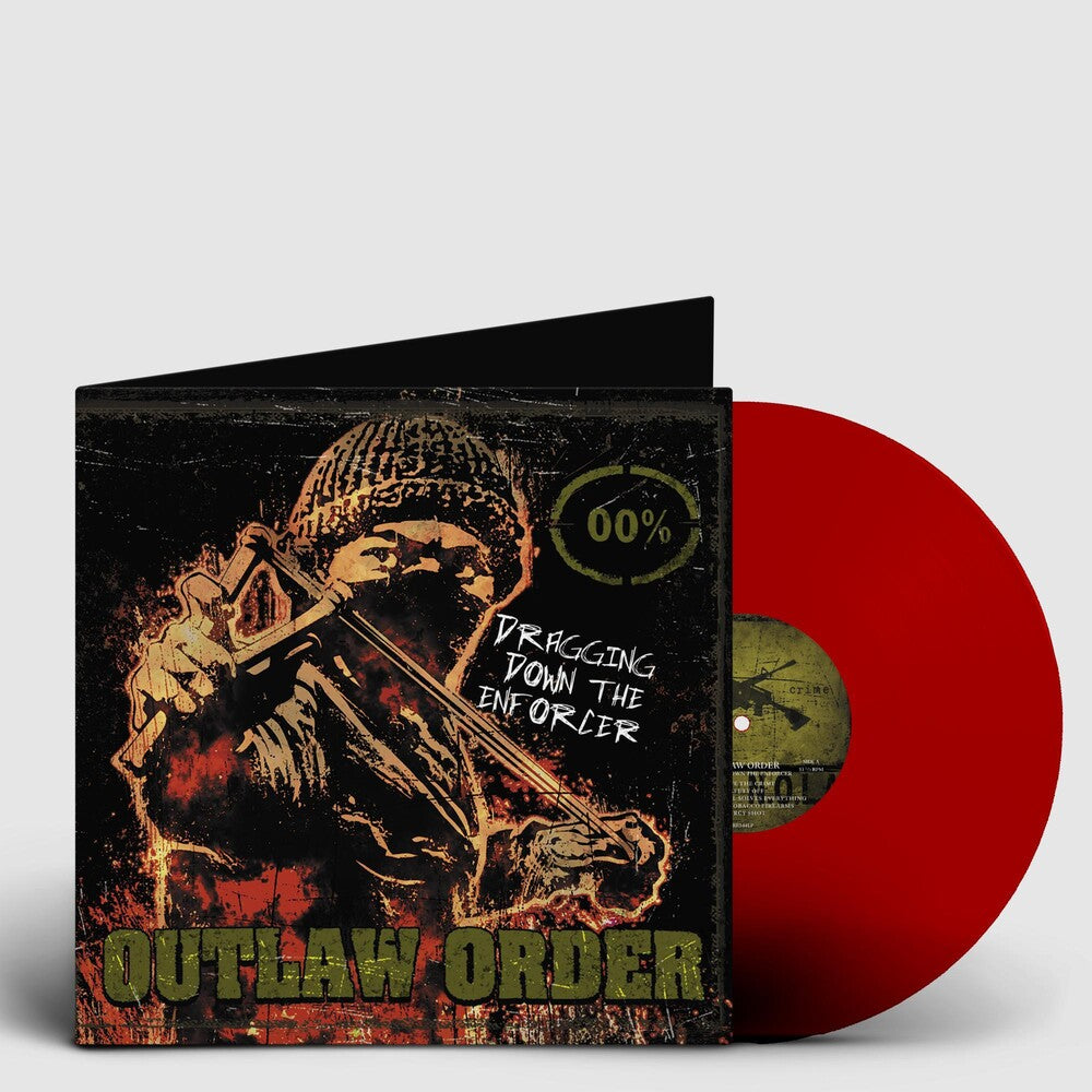 the album cover for Outlaw Order - Dragging Down The Enforcer