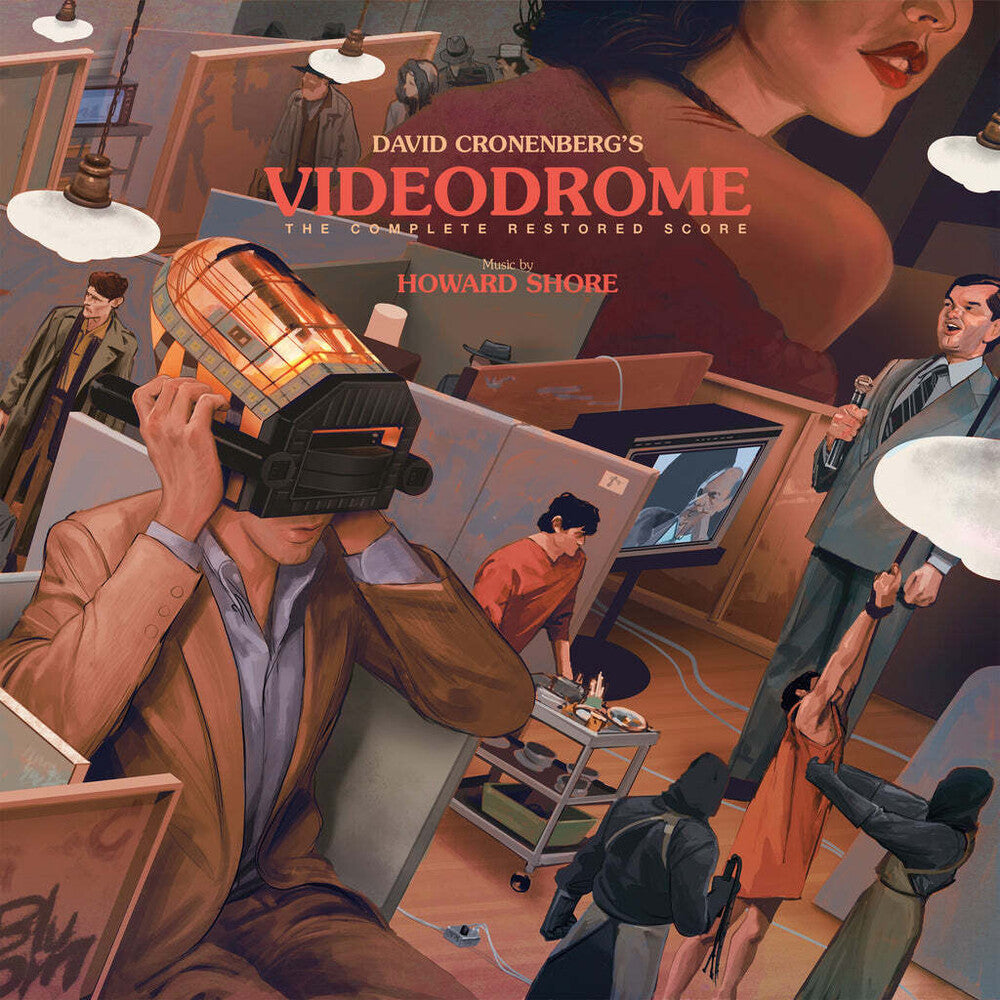 the album cover for Howard Shore  (Uk) - Videodrome / O.S.T. (Uk)