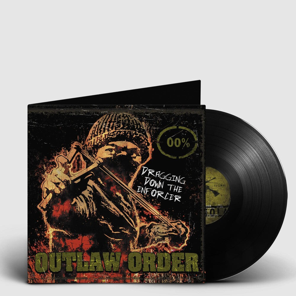 the album cover for Outlaw Order - Dragging Down The Enforcer