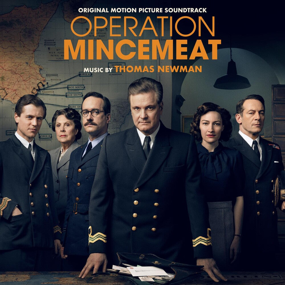 the album cover for Thomas Newman - Operation Mincemeat (Original Motion Picture)