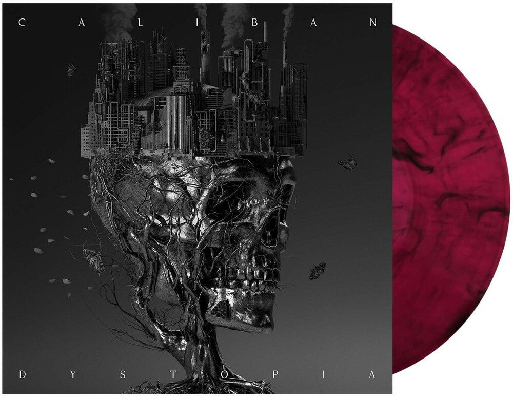the album cover for Caliban - Dystopia (Blk) [Clear Vinyl] (Pnk) (Post)