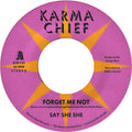 the album cover for Say She She - Forget Me Not / Blow My Mind (Opaque White) [Colored Vinyl]