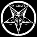 the album cover for 45 Grave - Party Time (Red) [Colored Vinyl] (Red)