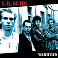 the album cover for Uk Subs - Warhead (Red) [Colored Vinyl] (Red)